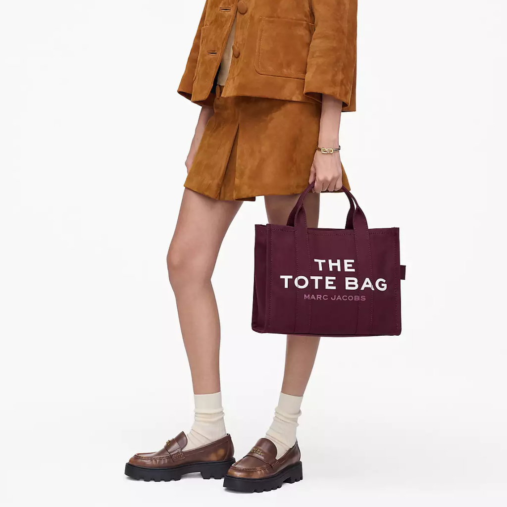 The Tote Bag Medium - Dark Plum