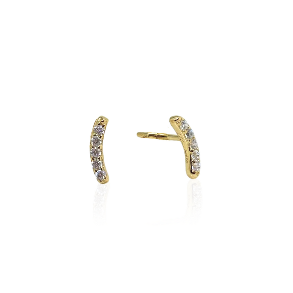Row studs Eyrnalokkar