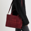 The Leather Tote Medium - Cherry