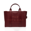 The Leather Tote Medium - Cherry