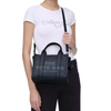 The Leather Small Tote - Blue Sea - Leonard