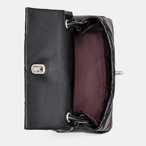 The Mini Dual Shoulder - Black - Leonard
