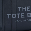 The Leather Small Tote - Blue Sea - Leonard