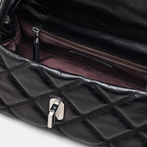 The Mini Dual Shoulder - Black - Leonard