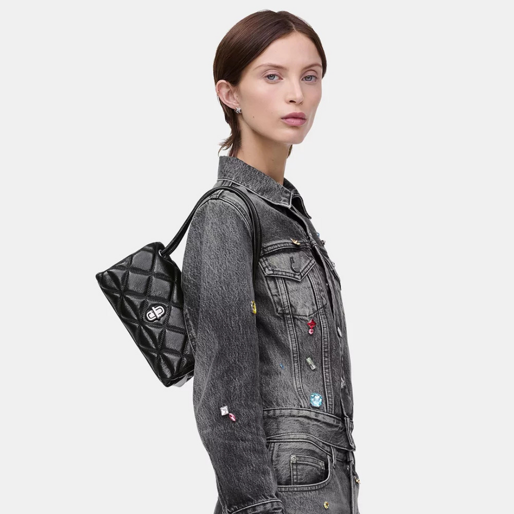 The Mini Dual Shoulder - Black