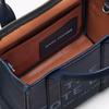 The Leather Small Tote - Blue Sea - Leonard