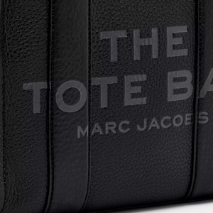 The Leather Tote Small - Black - Leonard