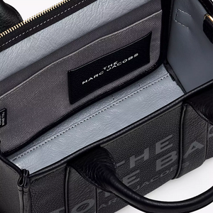The Leather Tote Small - Black - Leonard