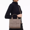 The Leather Tote Small - Cement - Leonard