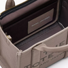 The Leather Tote Small - Cement - Leonard