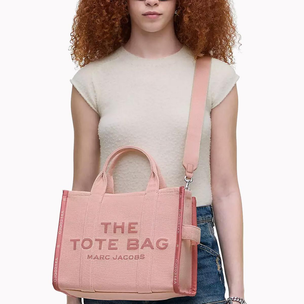 The Tote Medium Jaquard - Rose - Leonard