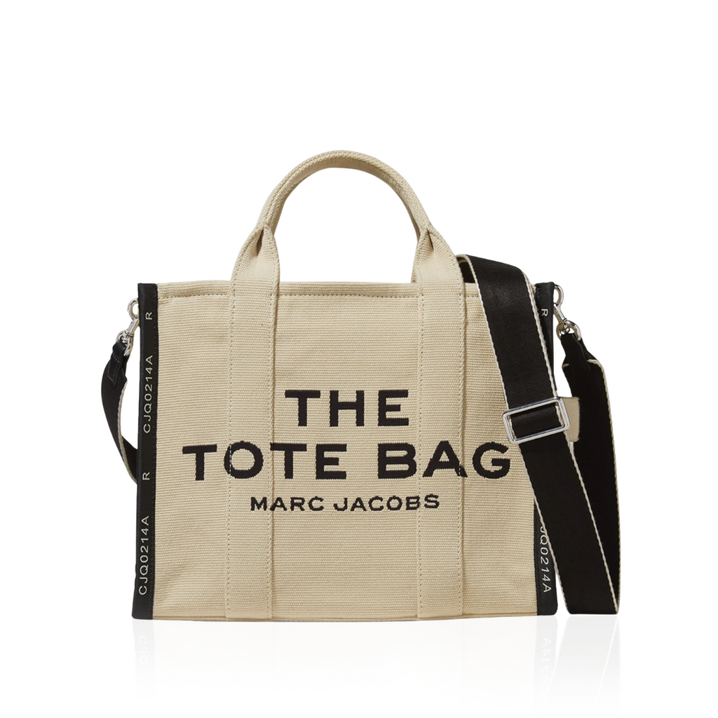 The Medium Tote Jacquard - Warm Sand - Leonard
