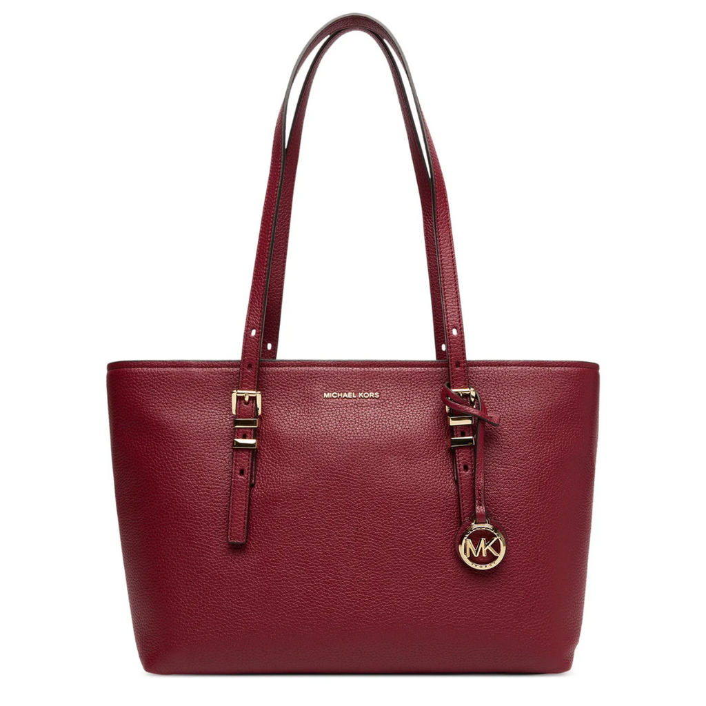 Quinn Leðurtaska Medium - Mulberry