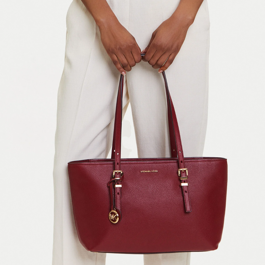Quinn Leðurtaska Medium - Mulberry