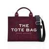 The Tote Bag Medium - Dark Plum