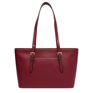 Quinn Leðurtaska Medium - Mulberry