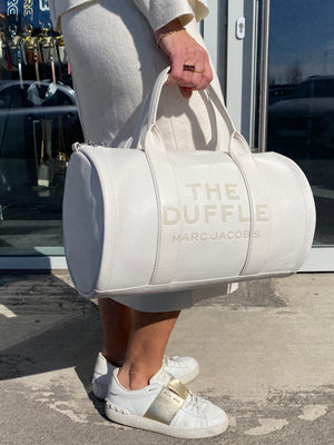 The Duffle Bag Large - Cotton/Silver - Leonard