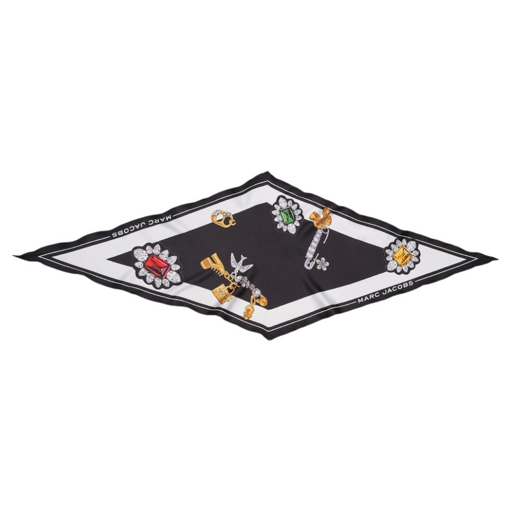 The Charm Scarf - Black Multi