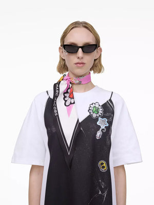 The Charm Scarf - Pink Multi - Leonard