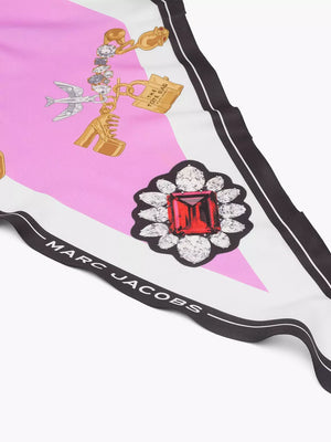 The Charm Scarf - Pink Multi - Leonard