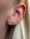 Row studs Eyrnalokkar