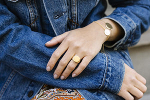 Armband Follina Pianura - 18k gullhúðað - Leonard