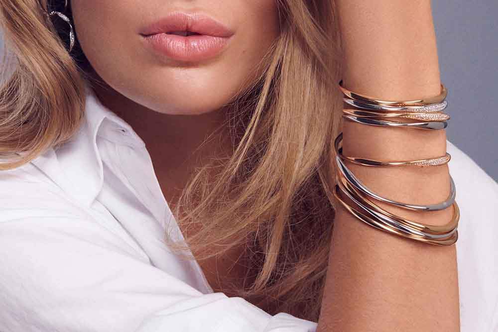 Armband Cetara Circolo Pianura -18k gullhúðað - Leonard